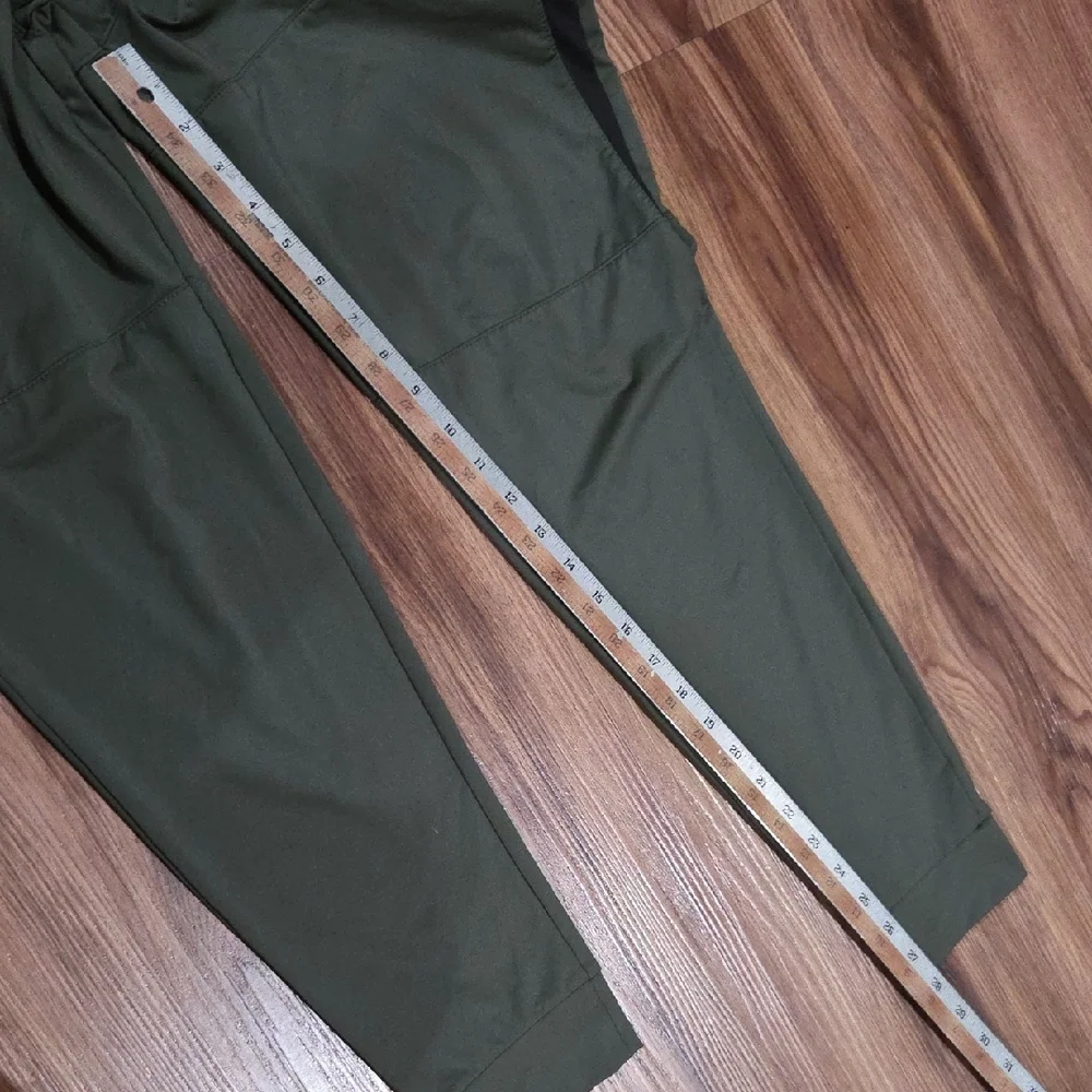 Zen Will Men's Dark Green Jogger Pants with Black Accents - Picture 6 of 8